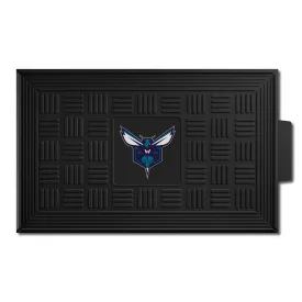 Charlotte Hornets Heavy Duty Vinyl Medallion Door Mat - 19.5in. x 31in.