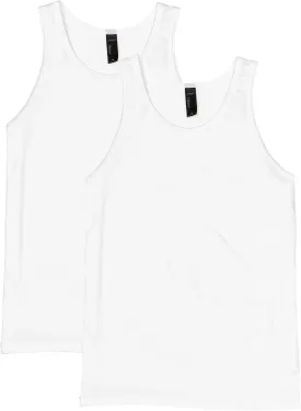 Hanes mens X-temp 2 Pack Tank Top Cami Shirt, White, Medium US