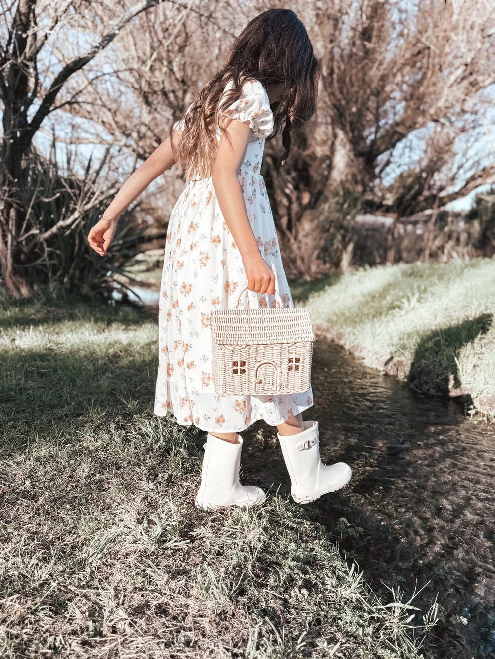 Imogen Floral Girls Dress