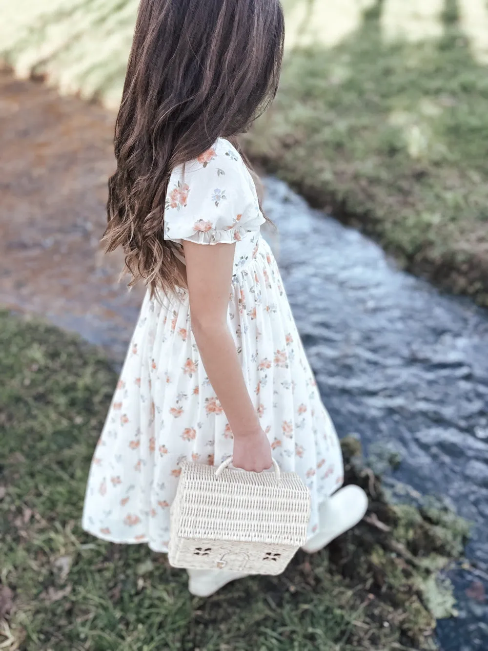 Imogen Floral Girls Dress