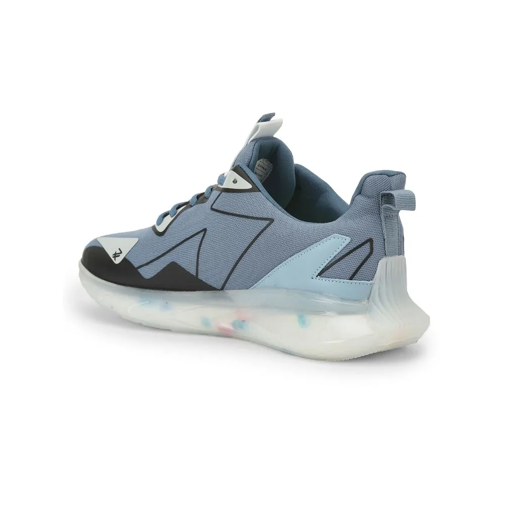 Leap7x Lacing Sports Shoes For Men (S.BLUE) FLYING By Liberty