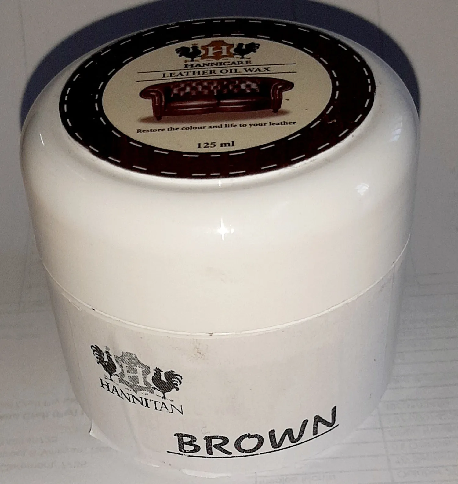 Leather Oil wax 125ml