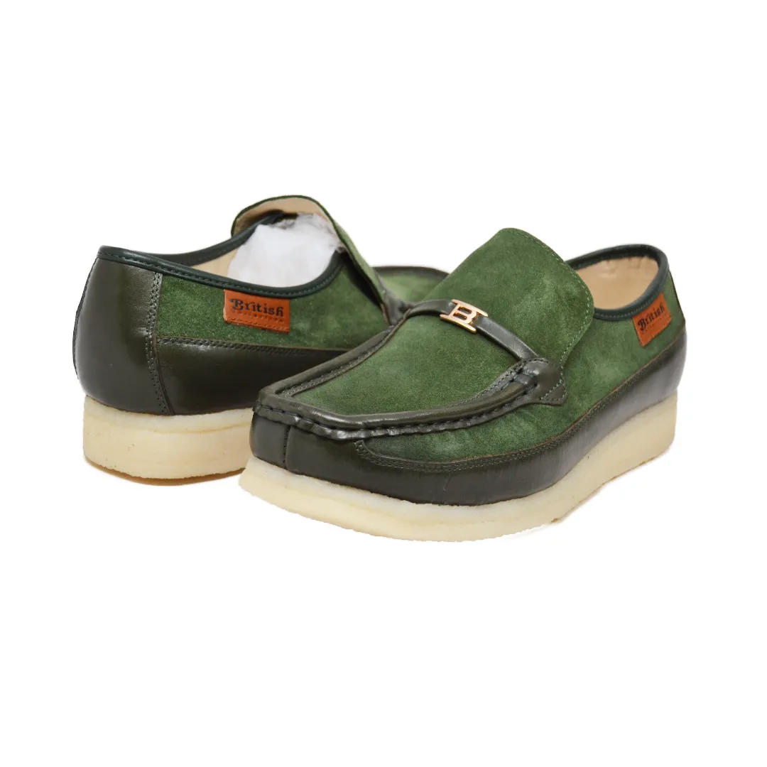 Power Plus Slip-On Shoe - British Collection Brand - Elegant and Sophisticated - Crepe Sole